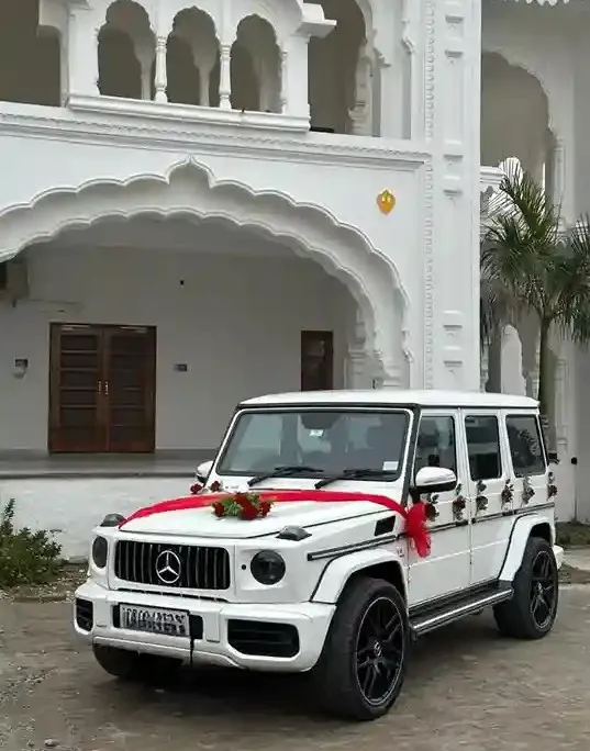 Mercedes G Wagon decorated luxury SUV